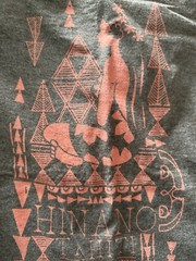 Vintage Hinano Tahiti T Shirt XL Short Sleeve Aztec Logo Graphic Print