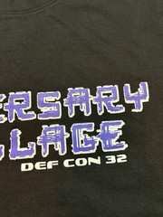 Defcon 32 Shirt Hacker Convention Adversary Village Engage Kindo Google XL