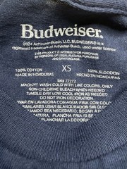 Budweiser Mens Baseball Graphic T Shirt Bud King Of Beers Size XS XSmall NWOT