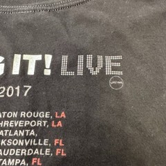 Bring It Shirt Men Small Live Tour 2017 USA Concert Top Retro Work Party Core Go