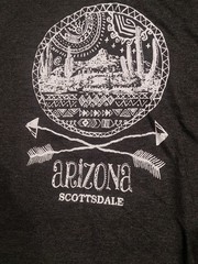 Classic Lot Of 2 Scottsdale AZ Cotton T Shirts 2XL, Gildan & SUNA Gray