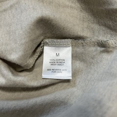 Men’s Brooklyn Cloth Tee Shirt Gray Black Blend Classic Size Large