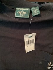 DOCKERS Golf T-Shirt Mens XL Black Short Sleeve NWT
