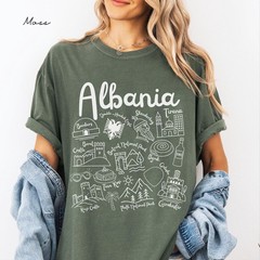 Albania Mass Shirt Gift Travel Albania Trip Lover Souvenir Tee