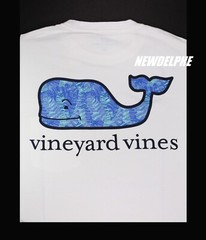 NWT Vineyard Vines Men SS Whale Pocket Crew Tee T-Shirt “TROPICAL CAMO WHALE”