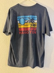 Hang Ten Large T-Shirt Hawaii Life Surfers
