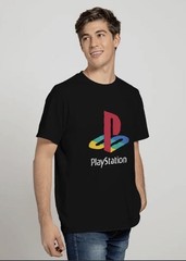 Ripple Junction Playstation Classic Logo Men’s T-Shirt Black Size XL NWT