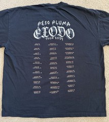 Peso Pluma Official Merch 2024 Tour T Shirt XL – Black