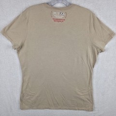 PLT Get A Grip Custom Graphic T-Shirt Mens LG District Perfect Tri Tan Beige