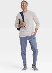 Goodfellow & Co Men’s Standard Fit Long Sleeve Pocket T-Shirt Taupe Size M