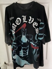 Darc Sport Solo Leveling x IGRIS ASCENDS PREMIUM OVERSIZED TEE SIZE XL