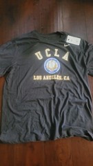 NWT UCLA Bruins Charcoal Nike Tri Blend Soft Cotton Shirt Mens XL