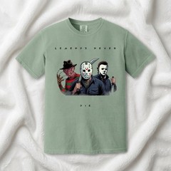 Legends Never Die Horror T-Shirt | Freddy Jason Michael Myers Comfort Colors Tee