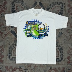 1990s Vintage Sanrio Hello Kitty Pekkle The Duck Youth Large T Shirt USA Made