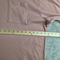 Goodthreads Shirt Mens XXL Dusty Rose Crew Neck Long Sleeve Pocket Tee Essential