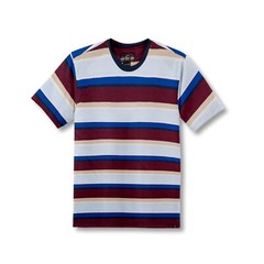 Beautiful Giant Men’s T-shirt Casual Striped Crewneck Basic Pullover tee Shirt