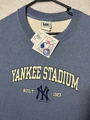New 2007 NY New York Yankees Yankee Stadium Men’s Blue Large Baseball t-Shirt