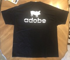 Vintage Men’s Black T Shirt Got Adobo? Filipino Food – Size 2XL XXL