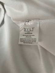 NWT BYLT Premium Basics Signature Drop-Cut T-Shirt Short Sleeve White Men’s XL