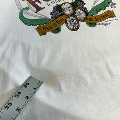 Vintage Lodi Grape Festival T Shirt Wine California XL White Fruit of the Loom