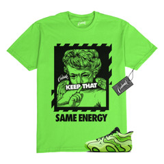 Tatum 3 6th Man Ghost Electric Green Black Neon T Shirt Match ENERGY