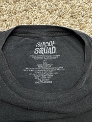 Harley Quinn Suicide Squad Shirt Men Sz 3XL XXL Black DC Comics Margot Robbie