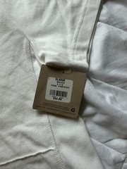 Champion Reverse Weave White Pocket Graphic Logo Crew Neck T-Shirt Men’s XL