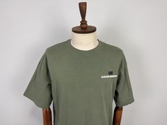 STEVEN DOCKMAN Green Big Dollars Print Short Sleeve Italian T-Shirt Sz M