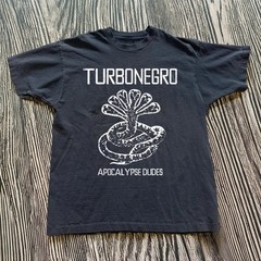 Turbonegro Apocalypse Dudes Punk Rock Band Unisex Black T-shirt Size S-5X BL2019