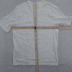 Greg Norman Mens Shirt Medium White Short Sleeve Cotton Pocket Shark Logo New