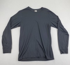 32 Degrees Heat Shirt Mens S Black Long Sleeve Stretch Soft Base Layer Outerwear