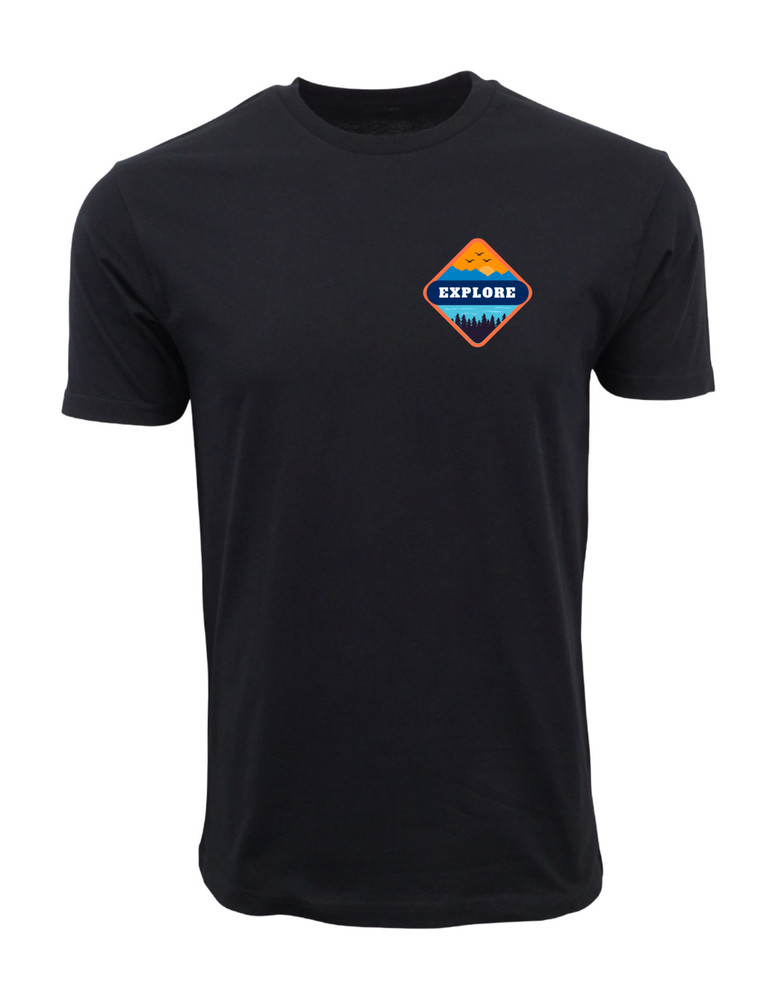 ALWAYS OUTSIDE EXPLORE THE WORLD T SHIRT