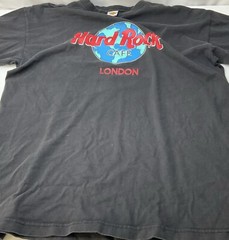 Vintage Hard Rock Cafe London Shirt Men Sz L Y2K Graphic Tee Retro Crewneck