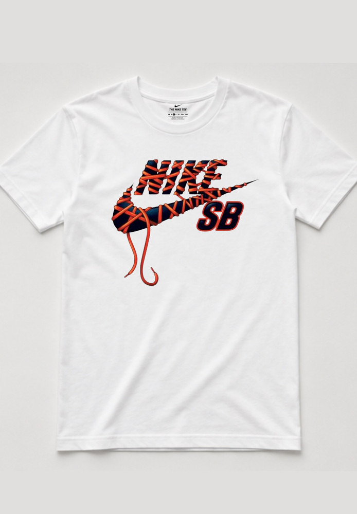 Nike SB Men’s Graphic Skate T-Shirt Streetwear Short Sleeve Logo Tee
