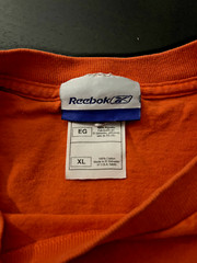 Vintage Reebok 2004 Charlotte Bobcats “Inaugural Game” T-Shirt, Orange, Size: XL