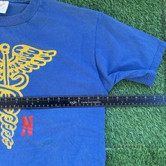 Vintage 90s RN Registered Nurse Medical T-Shirt Adult Large Blue Made In USA