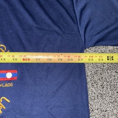 Vintage Golden Triangle Large Men’s Navy Blue T Shirt Streetwear Unworn