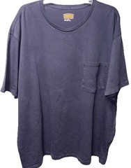 FOUNDRY SUPPLY CO BLACK POCKET T SHIRT CASUAL COMFORT WORKWEAR OUTDOOR SZ 3XL