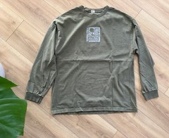 Vintage Y2K Surf Shirt Hawaii Olive Graphic 2000s Box Logo XL