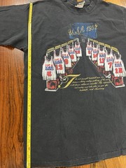 VTG 1992 USA Basketball Olympic Dream Team T-Shirt Men Sz XL Black Nutmeg Mills