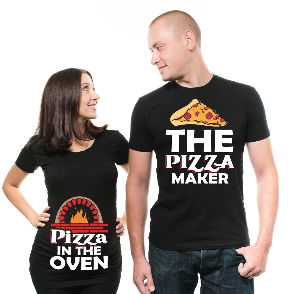 Pregnancy Shirt-Maternity Shirt-Maternity-Pregnancy Announcement-Couple Shirts