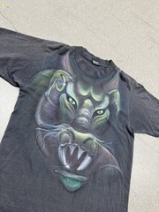 Vintage 80’s/90’s Air Brush Custom Demon Grunge Art Graphic T-shirt Men’s S