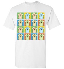 Maltipoo Cartoon Pop-Art T-Shirt Tee – Men Women’s Youth Tank Short Long Sleeve