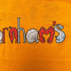 J.T. Farnham’s Famous Clams Essex Mass Staff Shirt Seafood Lobster Fish – Size L