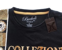 Men’s Bucheli Cotton T Shirt,Italian Style,Slim Fit,Stretch M L.…A12.A