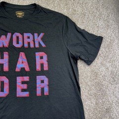 NEW Foundry Graphic T Shirt Mens Big Size 2XLT Short Sleeve Black