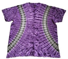 *New* 2XL – Sm Handmade Tie Dye, Violet Black Bender, Crew or V-Neck