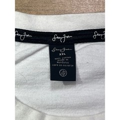 Vintage Sean John Mens Graphic T Shirt White XXL Short Sleeve Cotton Y2K