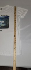 Claude Monet at Giverny Shirt- Sols Regent T-shirt Size M Medium