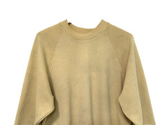 M/L Vtg Mid 90s Blank Distressed Worn Skate Punk Grunge Boxy Raglan Sweatshirt
